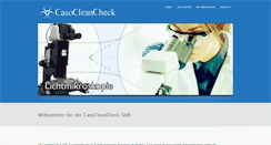 Desktop Screenshot of casocleancheck.de
