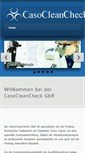 Mobile Screenshot of casocleancheck.de