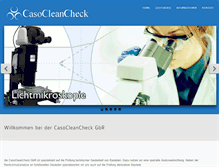 Tablet Screenshot of casocleancheck.de